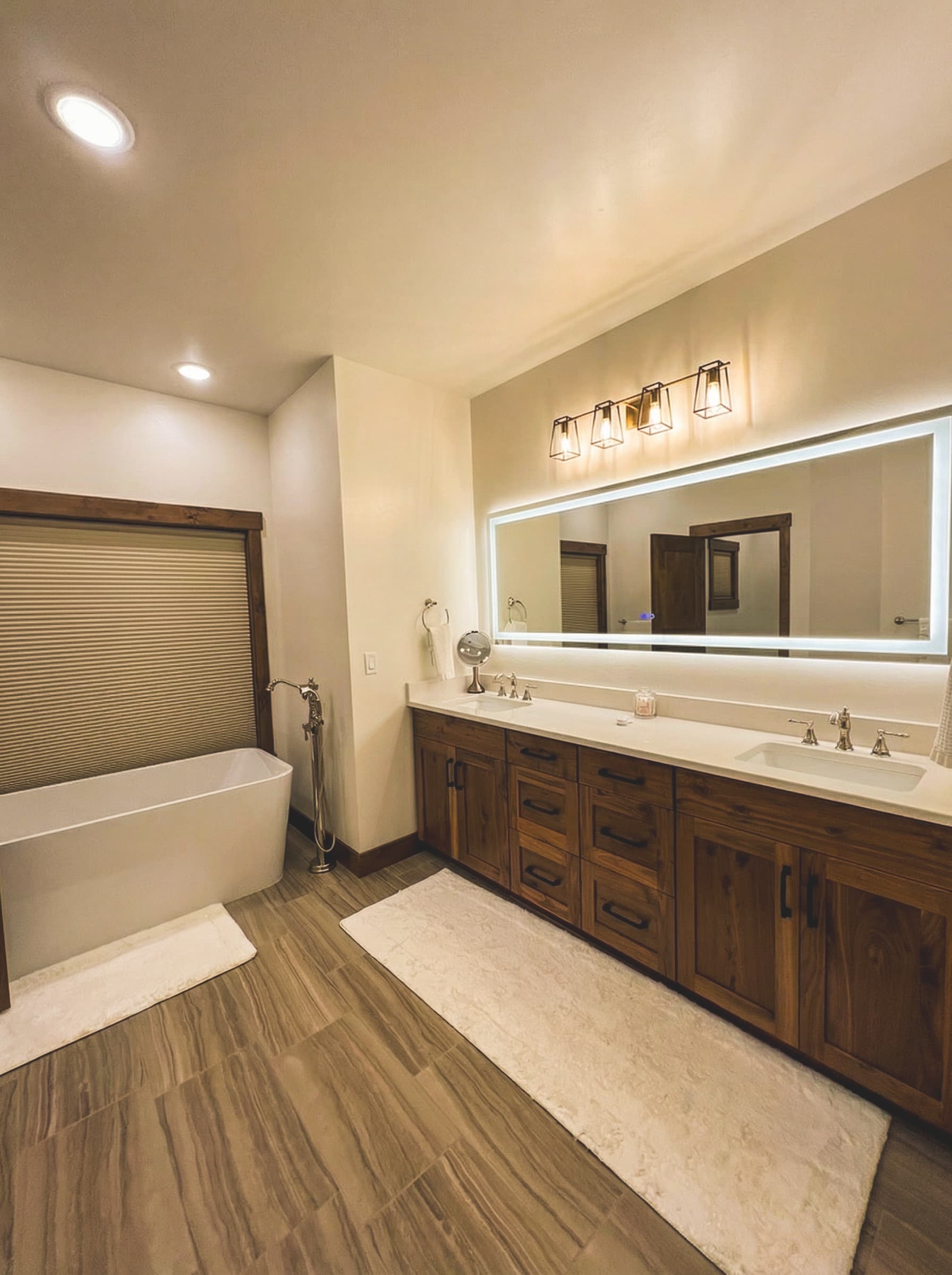 Interior real estate photography of a luxury southern Utah home