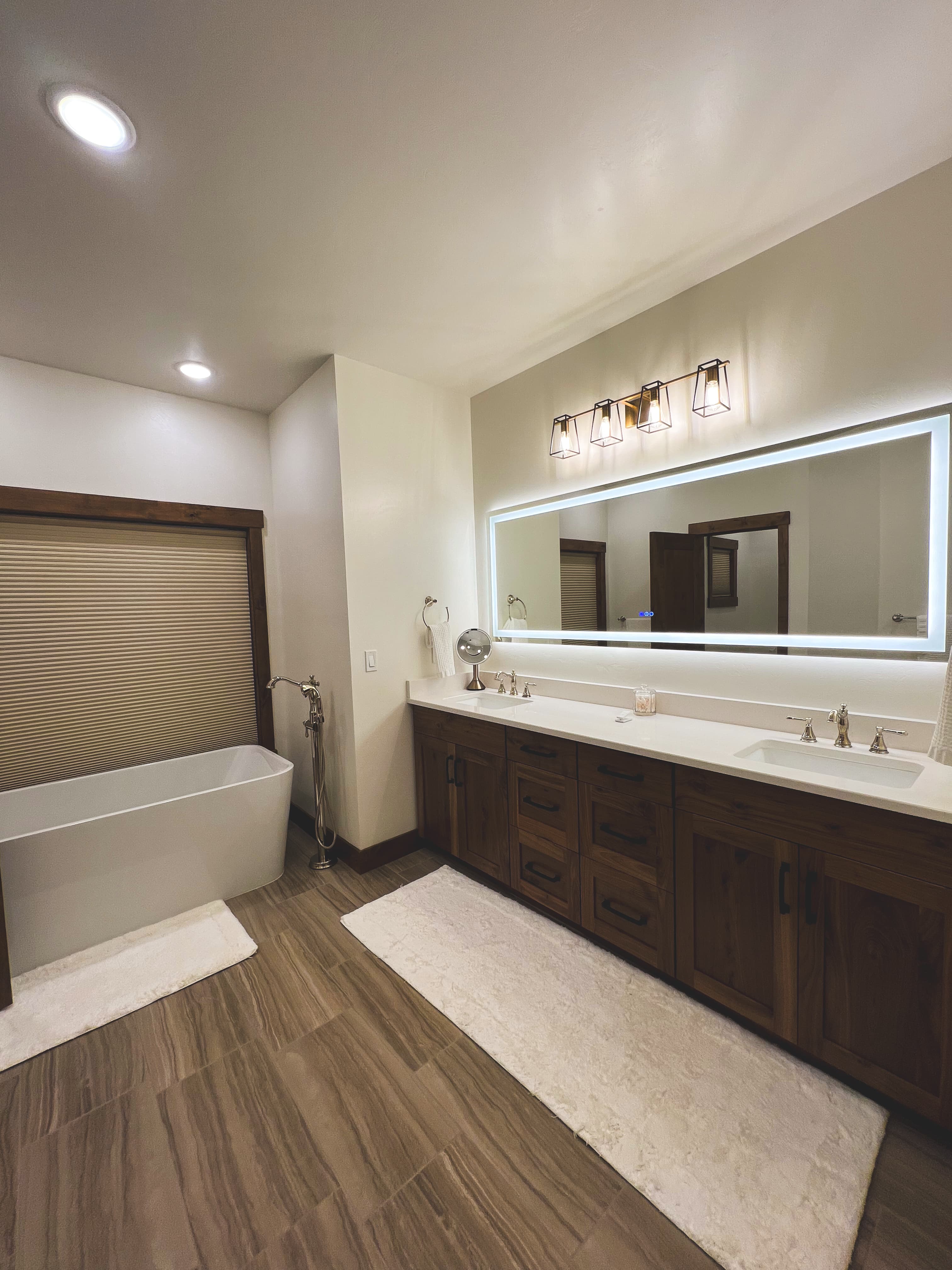 Interior real estate photography of a luxury southern Utah home