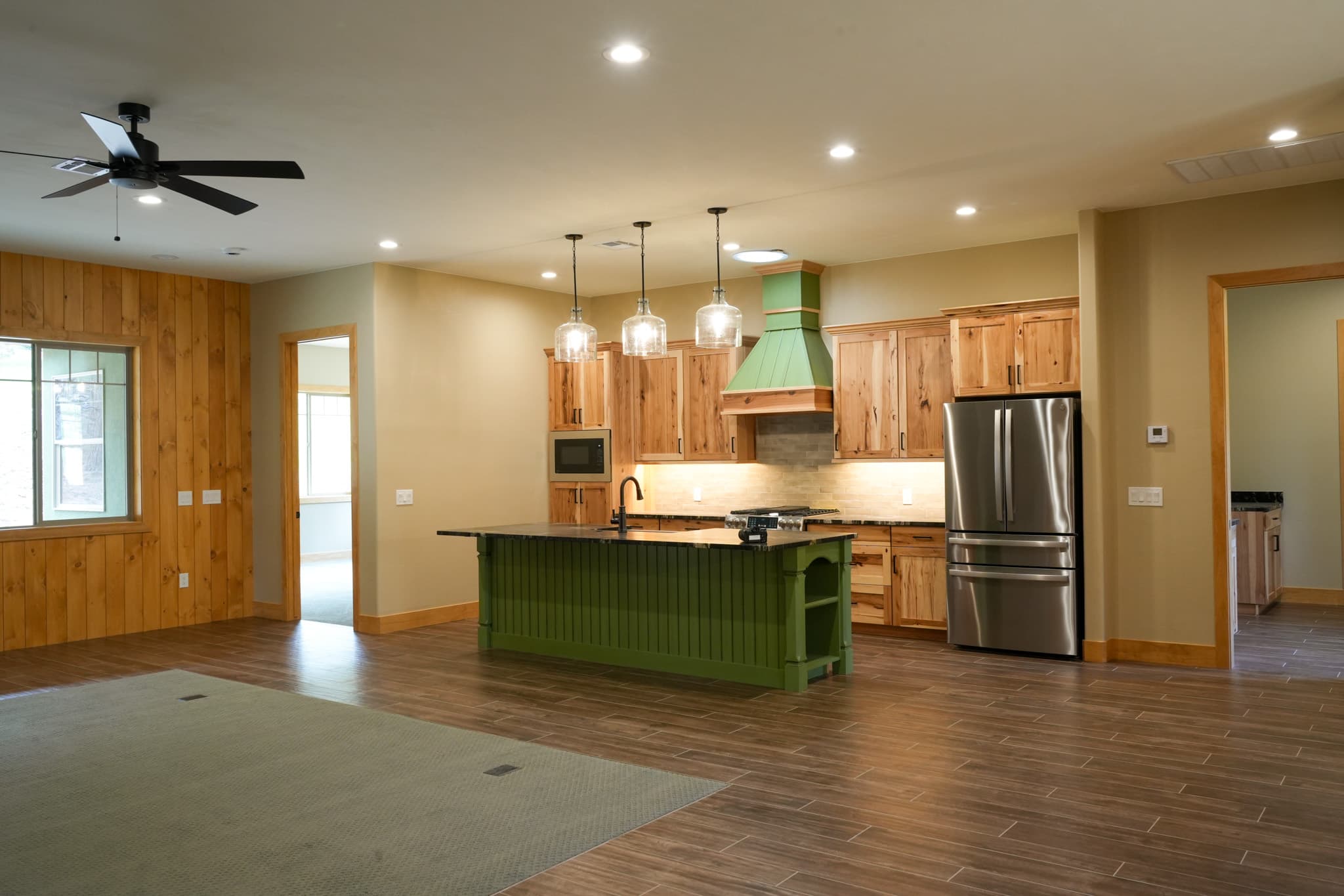 Real estate photography of a luxury home exterior in southern Utah